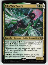 Silk, Web Weaver Marvel's Spider-Man 145 R NM MTG