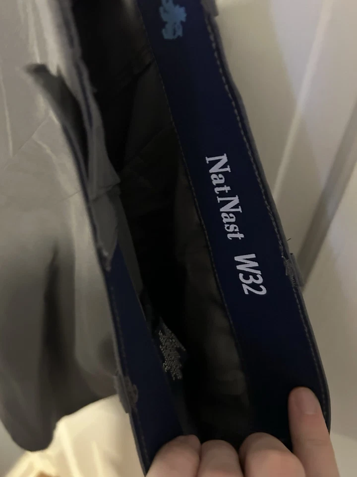 Pantalones cortos grises para hombre Nat Nast W32 Foto 4 de 4