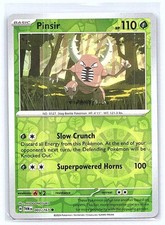 CARTA POKEMON TCG PINSIR 003/167 REVERSE HOLO TWILIGHT MASQUERADE