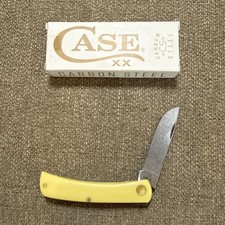 Case Sod Buster Jr 2.8" Folding Pocket Knife - Yellow (00032)