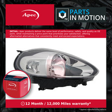 Headlight Headlamp fits FIAT PUNTO 199 1.3D Right 2012 on O/S Driver Side Apec