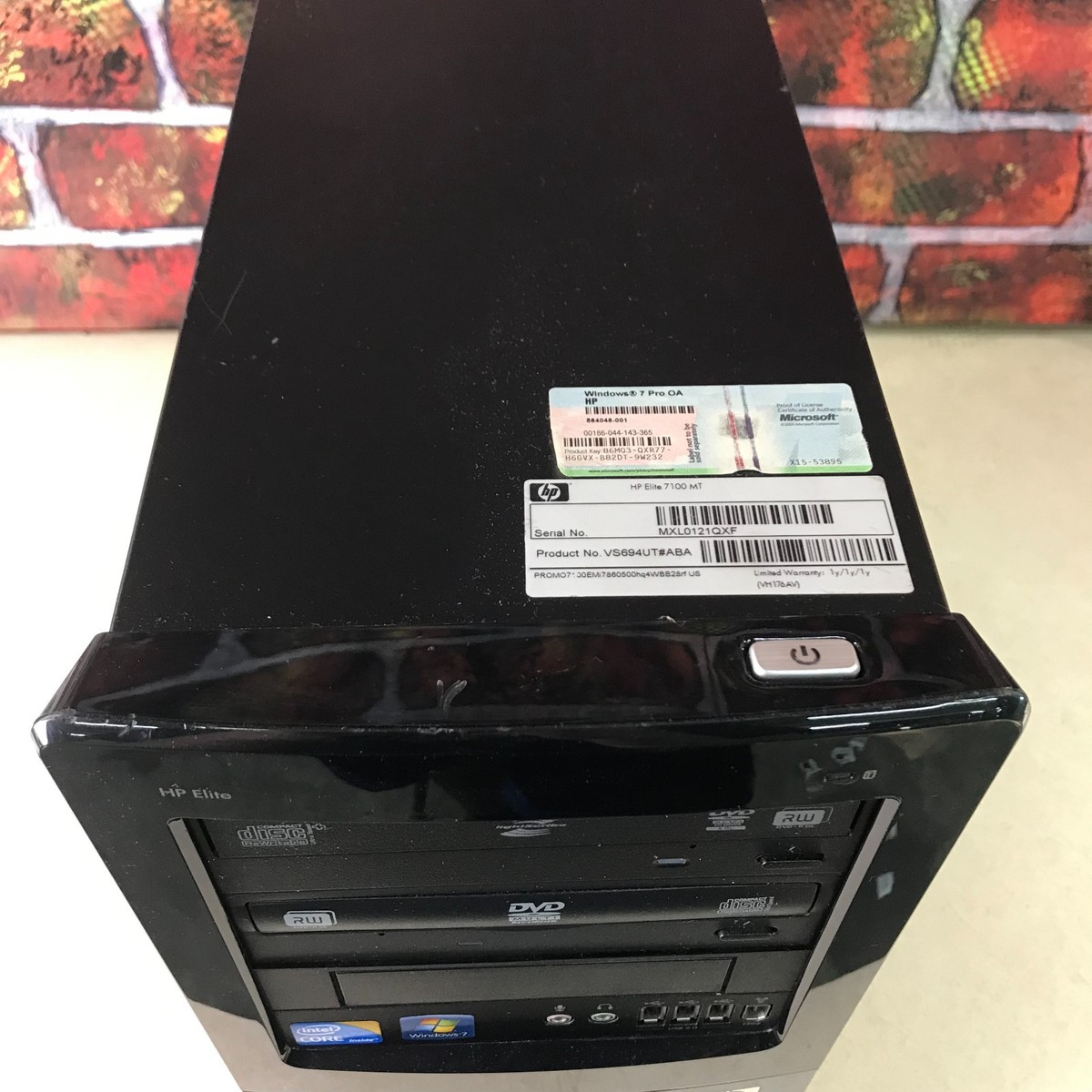HP Elite Desktop PC for Retro Gaming i7-860 2.80GHz 4GB RAM