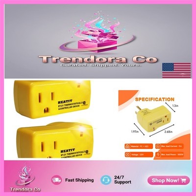 Innovative ET-21 Digital Thermostatic Outlet: Automatic Temperature Control