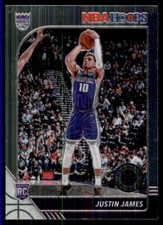 2019-20 Hoops Blue Justin James RC Sacramento Kings #244