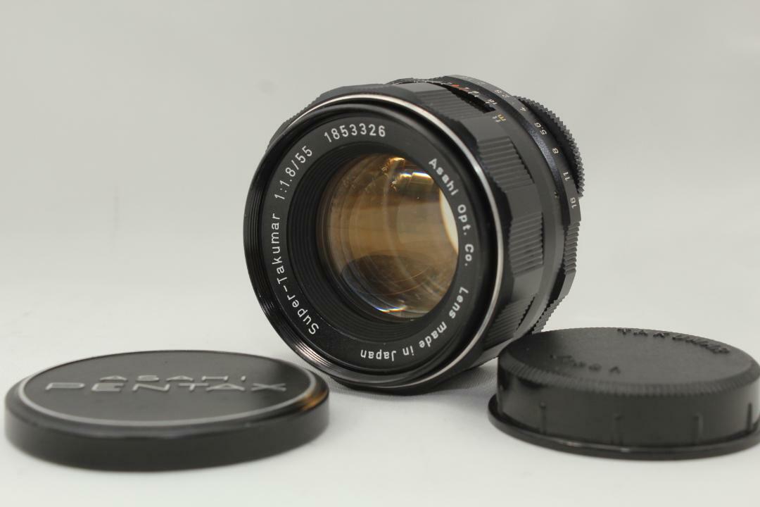 Asahi Pentax ＋　Super-Takumar 55mm f/1.8 Amazon.com : PENTAX Super Takumar 55mm F1.8 F/1.8 M42 Screw