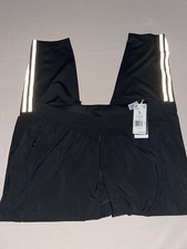 Adidas Black Aeroready Running Jogger Pants Slim Fit Women  s Size Large