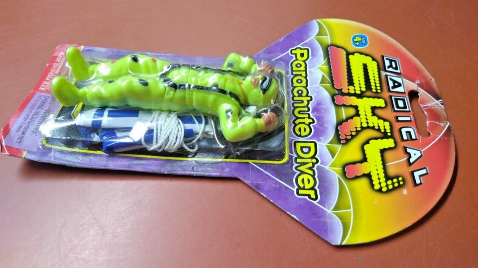 Figura de juguete Ja-Ru Radical Sky Parachute Diver 2012 NUEVA en mal embalaje Foto 4 de 4