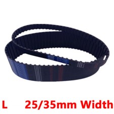 L 9.525mm Pitch 25mm Width Closed Loop Synchronous Timing Belt for Pulley CNC 3D