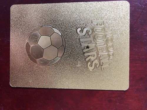 Goldkarte World Football Stars - Bild 2 von 2