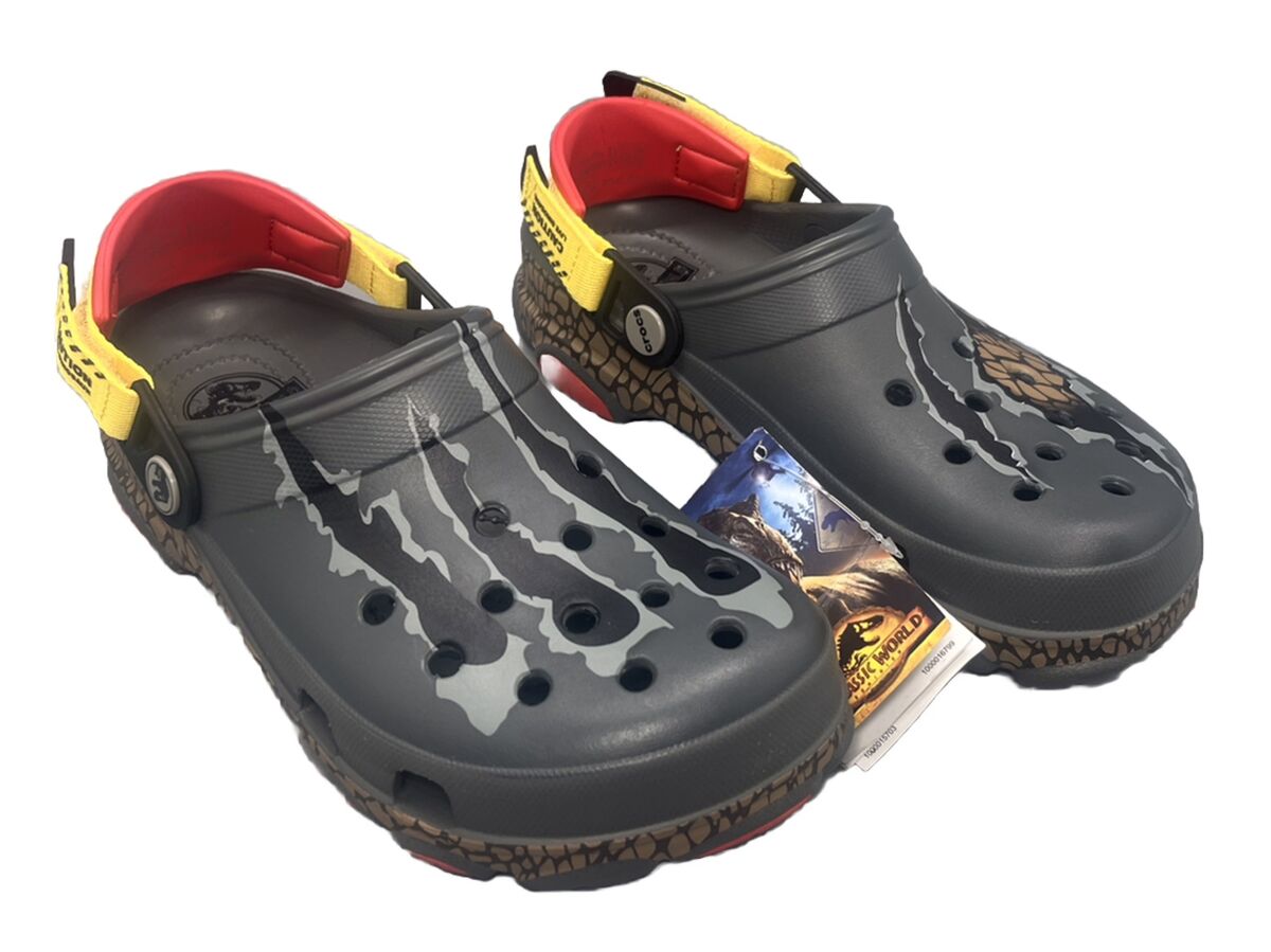 Crocs Jurassic World All-Terrain Clogs Men's Size 6 Crocs Jurassic World All-Terrain Clogs Men's Size 6