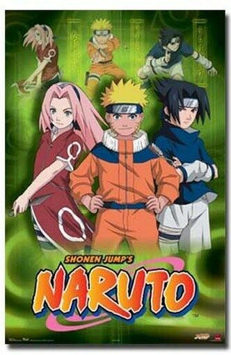  Naruto Shippuden Characters Poster Flag - 36 x 60