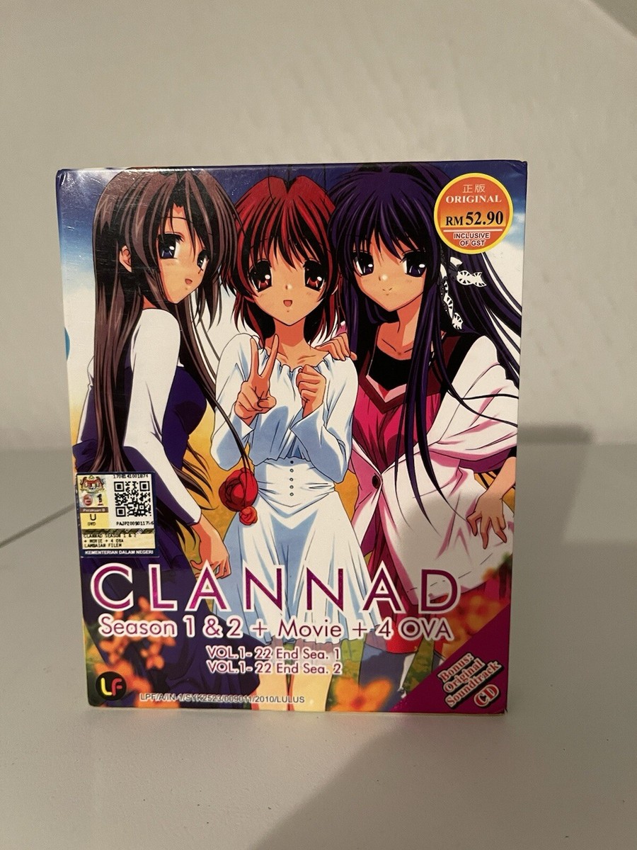 アニメ CLANNAD dvd CLANNAD (SEASON 1+2) - ANIME TV SERIES DVD (1-44 EPS+MOVIE+4 OVA