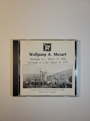 Wolfgang Mozart: Serenade in C Minor, K. 388 & E-flat Major, K 375 (CD) 