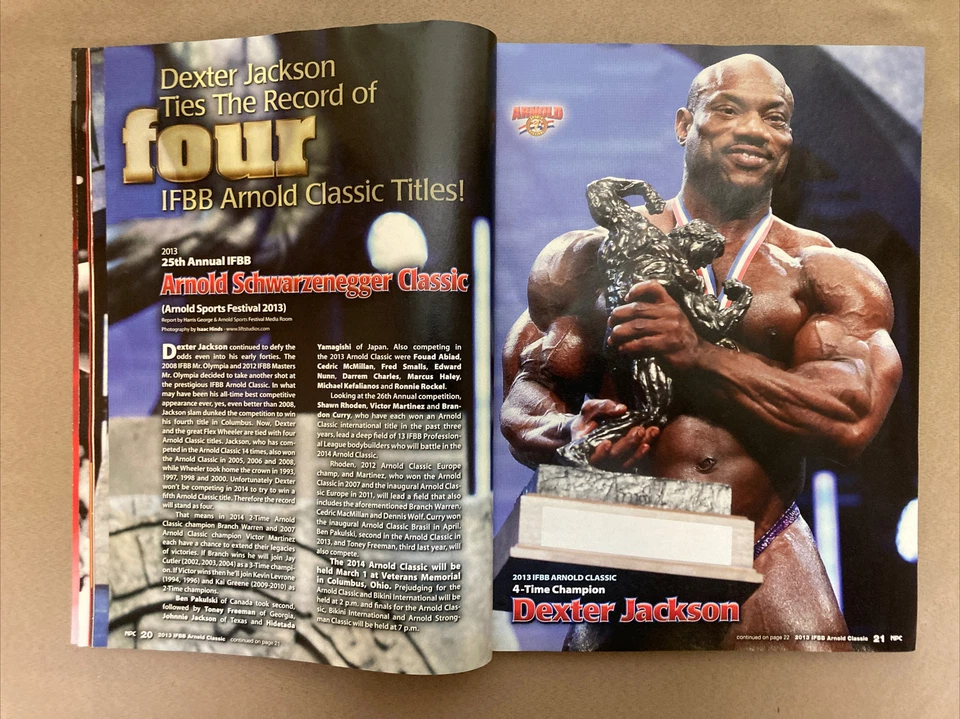 NPC News Bodybuilding Fitness Magazine / Dexter Jackson Arnold Classic / 01-14 - Image 3 of 4