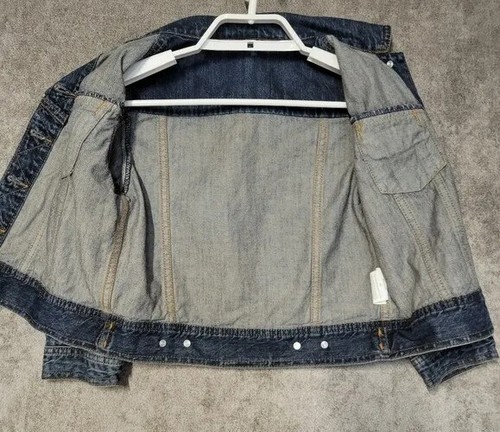 VF Jeanswear Jean Jacket Youth Kids XS Blue Denim Button Front Medium Wash Child - Picture 2 of 12