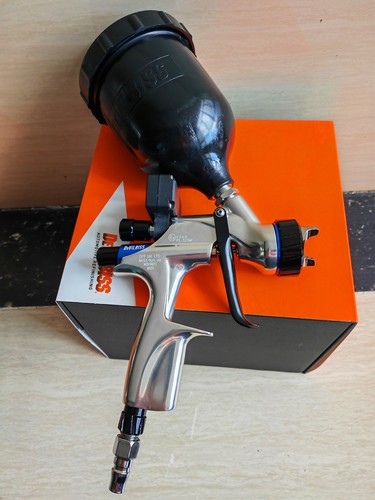 Devilbiss 704521 DV1 Clearcoat Gun 600ML Digital Gauge Replaces 704520 New Model - Picture 6 of 15