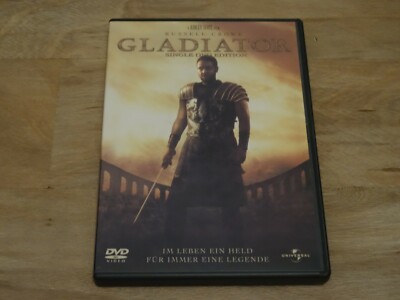 GLADIATOR SINGLE DVD Film Movie Deutsch / English Kultfilm Action Horror