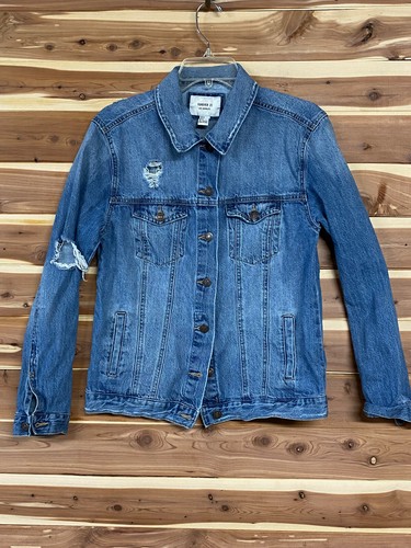 Womens Size Small Blue Denim Jacket 