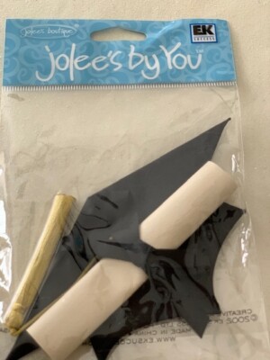 Jolee's Boutique Sticker 3D GRADUATION HAT DIPLOMA COLLEGE GRADUATE