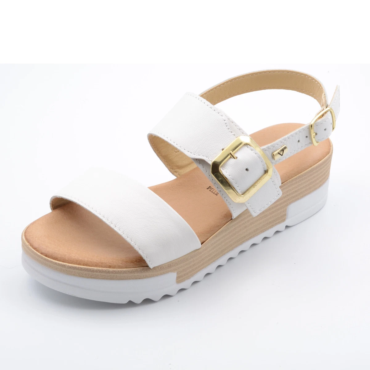 Sandali bianchi shop pelle