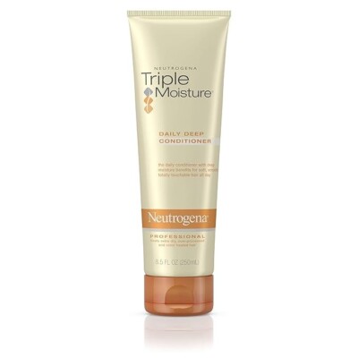 NEW Neutrogena Professional Triple Moisture Daily Deep Conditioner 8.5 oz HTF