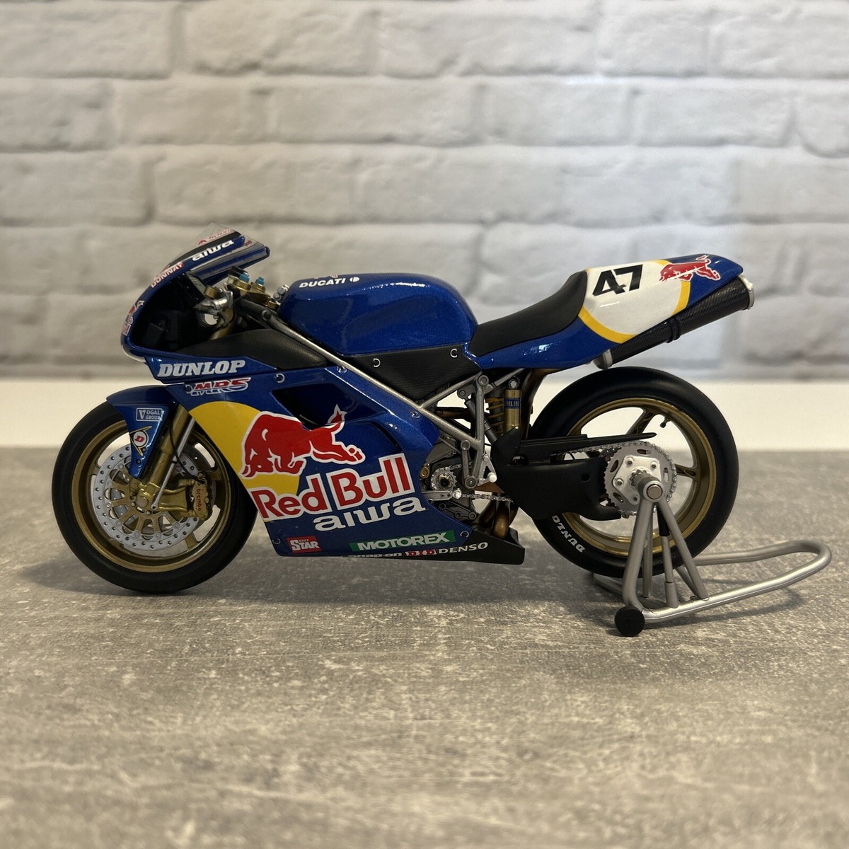 オートバイ・バイク MINICHAMPS 2000 DUCATI 996 SUPERBIKE NOS MINICHAMPS John Reynolds 2000 Ducati 996 super-bike 1:12 | eBay