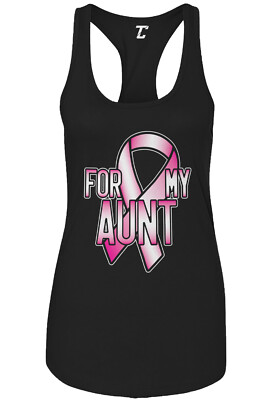 For My Aunt - Breast Cancer Awareness Pink Ribbon Women's Tank | eBay For My Aunt - Breast Cancer Awareness Pink Ribbon Women's Tank | eBay