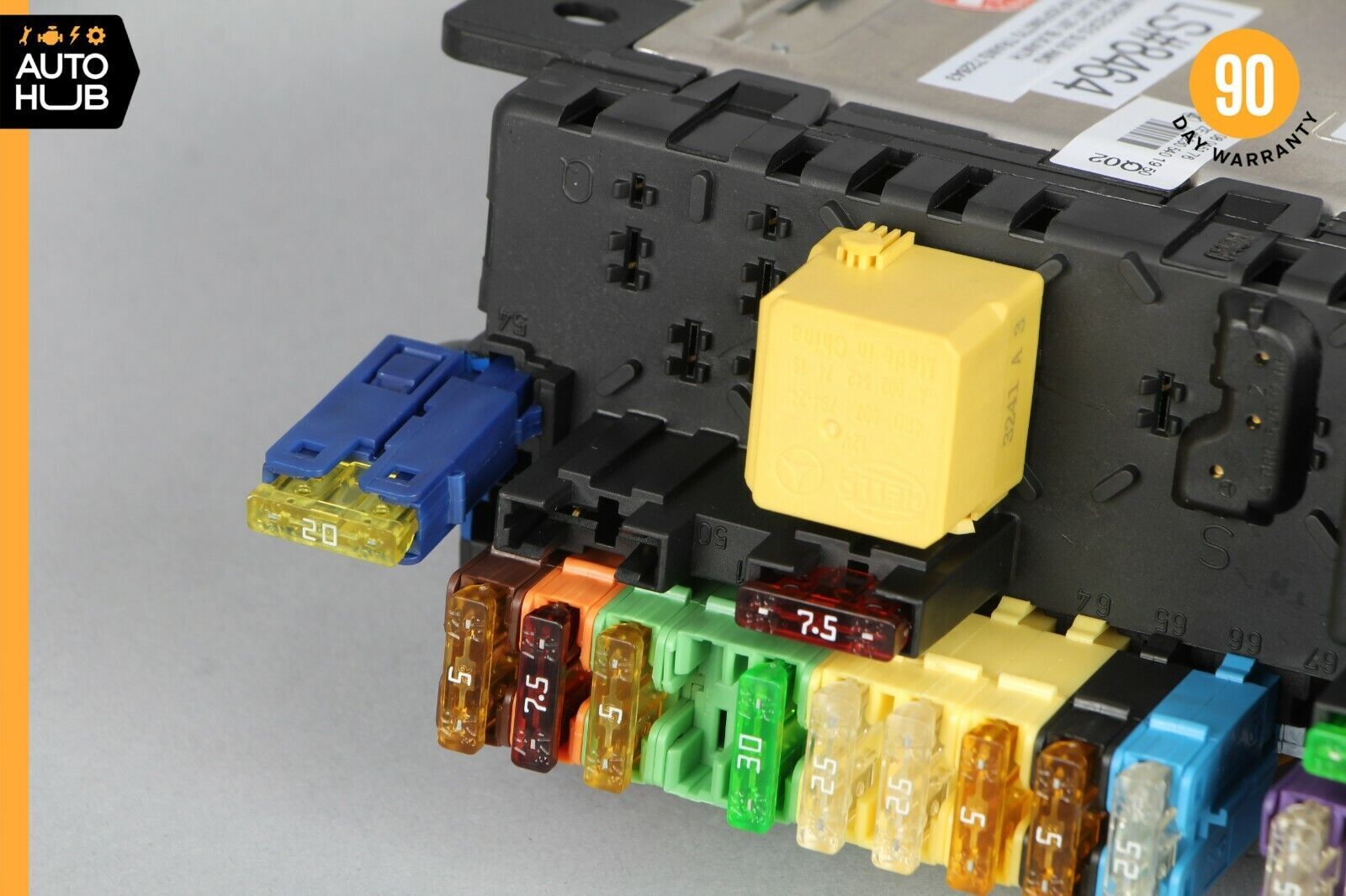 03-12 Mercedes R230 SL55 AMG SL500 SL550 Rear SAM Fuse Box Relay Module OEM