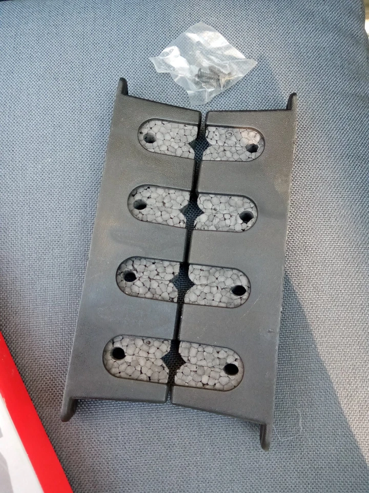 Berkley ber-230 bastidor horizontal de 4 varillas, negro Foto 4 de 4