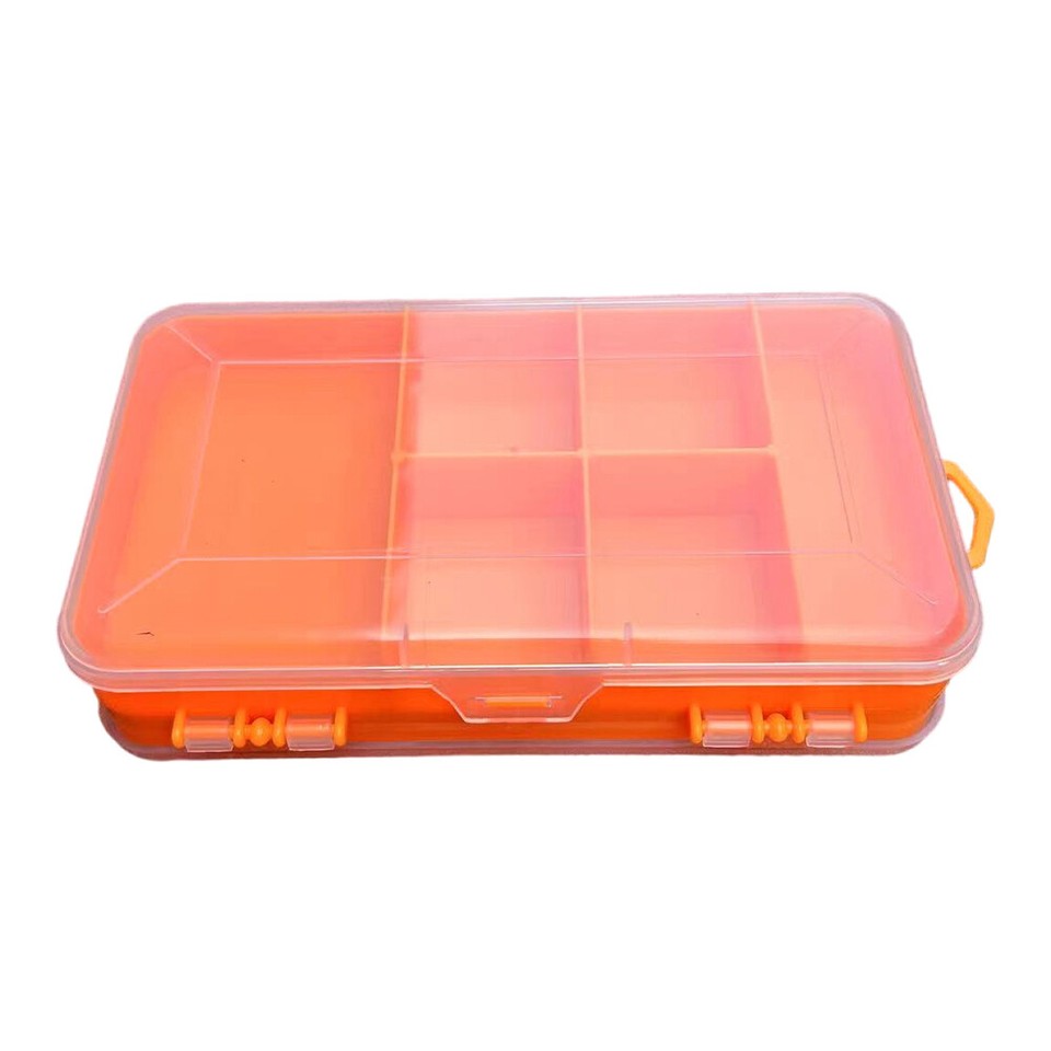 Plastic Screw Nail Nut Bolts Carry Case Double Side Tool Box plastic-screw-nail-nut-bolts-carry-case-double-side-tool-box