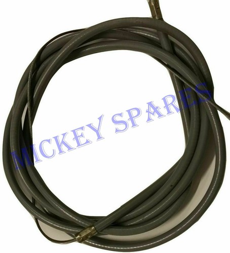 Vespa T5 classic FRICTION FREE CABLE SET + CLIP-IN SPEEDO GREY TEFLON | UK