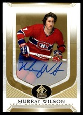 Murray Wilson 2020-21 #174 SP Signature Edition Legends Gold Spectrum Foil