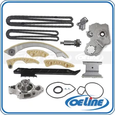 Timing Chain Kit for 00-10 Chevrolet Pontiac Saturn 2.2L 2.4L w/ Oil Water Pump