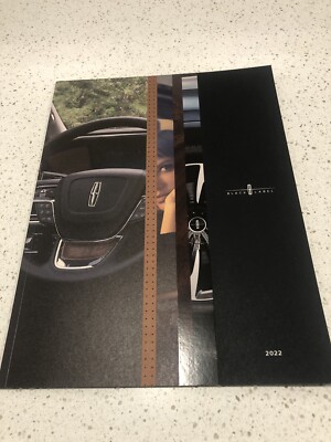 2022 LINCOLN BLACK LABEL 20-page Original Sales Brochure