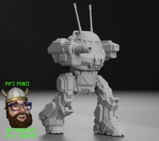 UM-60 Urbanmech Alternate Mech Model For Battletech 6mm-10mm-15mm