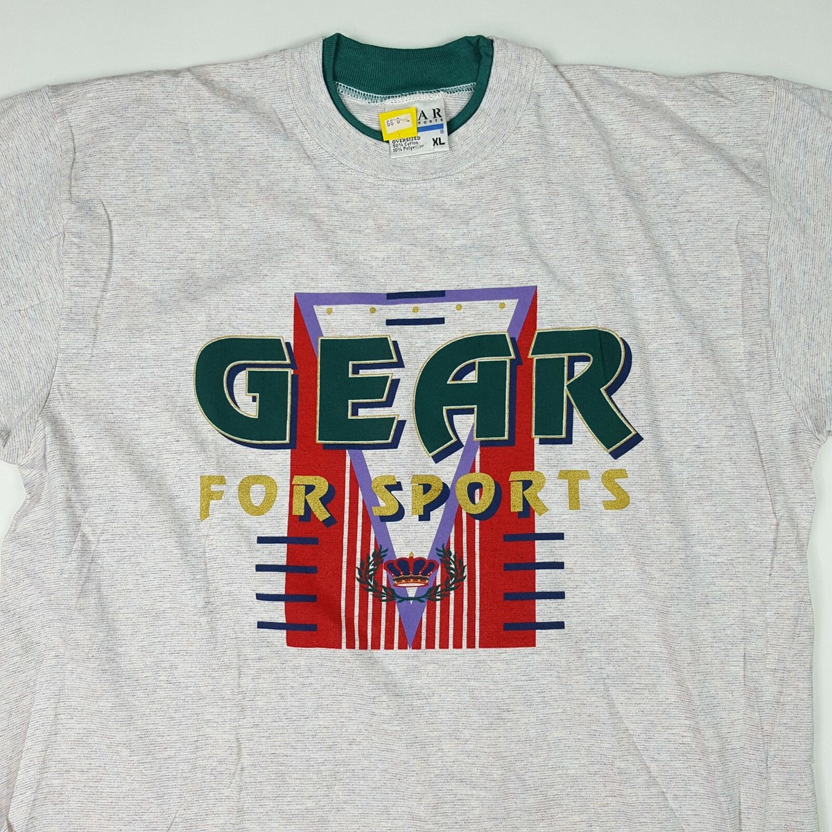 Y2K Gear For Sports USA Made Men's Size XL Retro Logo T Y2K Gear For Sports USA Made Men's Size XL Retro Logo T