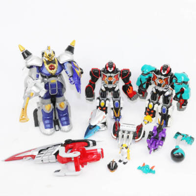 Power Rangers Jungle Fury Gekiranger DX Megazord Morpher 7p Set
