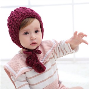 baby girl earflap hat