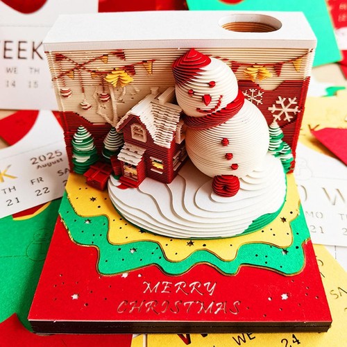 3d-notepad-with-week-calendar-2025-christmas-snowman-memo-pad-sticky