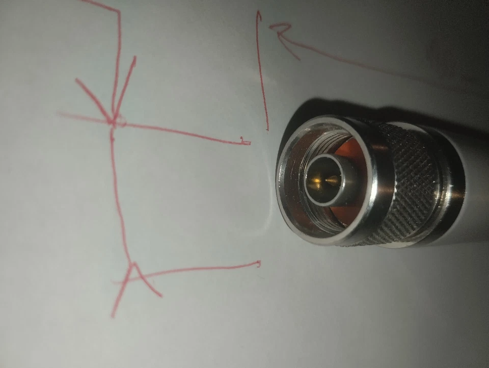 Antenne 433Mhz sortie sur prise tnc 20mm - Photo 3/3