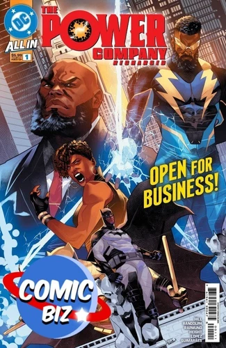 POWER COMPANY RECHARGED #1  (2025) 1ST PRINTING MAIN COVER DC
