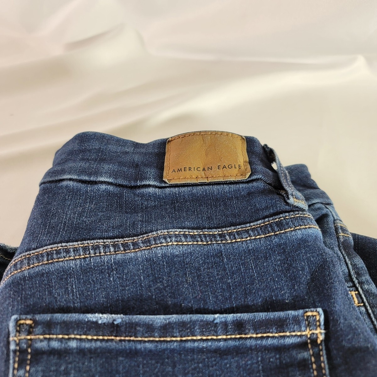 パンツ AMERICAN EAGLE NE(X)T LEVELSTRETCH 6 28W American Eagle Ne(x)t Level Stretch Light Wash High Rise