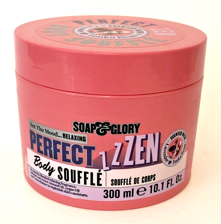 Soap and Glory Perfect Zen Body Soufflé Lavender and Tonka Bean 10.1 fl oz eBay