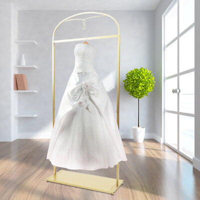Wedding Dress Display Rack Freestanding Organizer Garment Stand Clothes Hanger