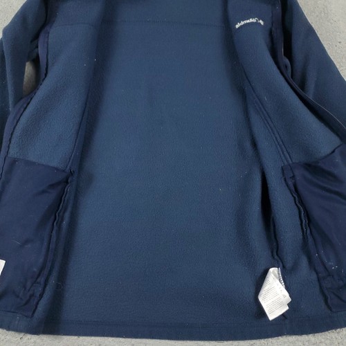 Columbia Jacket Boys Size XL Blue Fleece Full Zip Up Track Sweater Kids - Picture 5 of 9