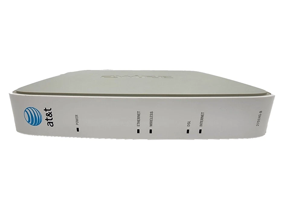 2Wire 2701HG-B ADSL2/ADSL2+ High-Speed DSL Gateway/Router/WAP (AT&T Branded) - Image 4 of 4