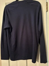 Patagonia Navy Blue Long Sleeve Base Layer Top M Common Threads Men’s