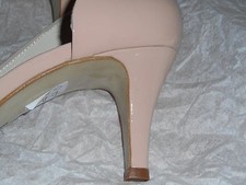Escarpins Talons Hauts GEORGIA ROSE - Cuir Doré Taille 38 - Neuf Sans Boîte