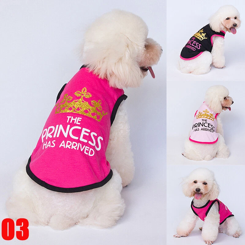 Cute Pet Dog Cat Clothes Summer Puppy T Shirt Clothing Small Dog Chihuahua Vest! - Image 4 of 4