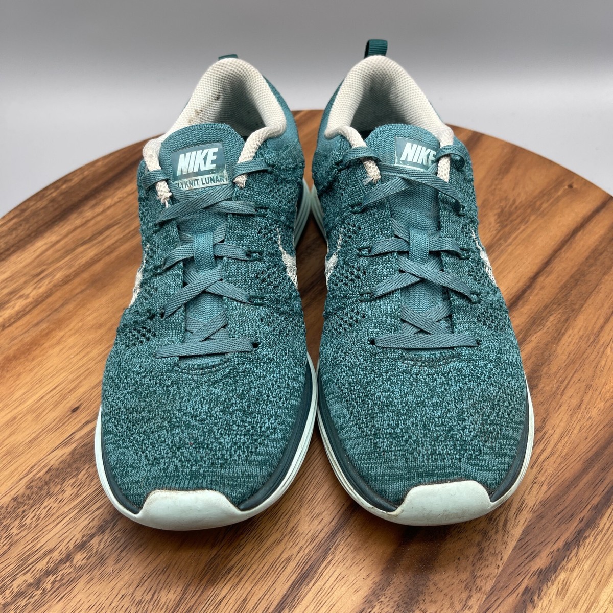 nike flyknit lunar teal